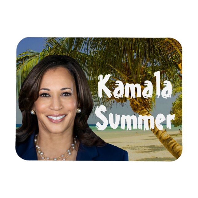 Imán Verano de Kamala 2024 (Horizontal)