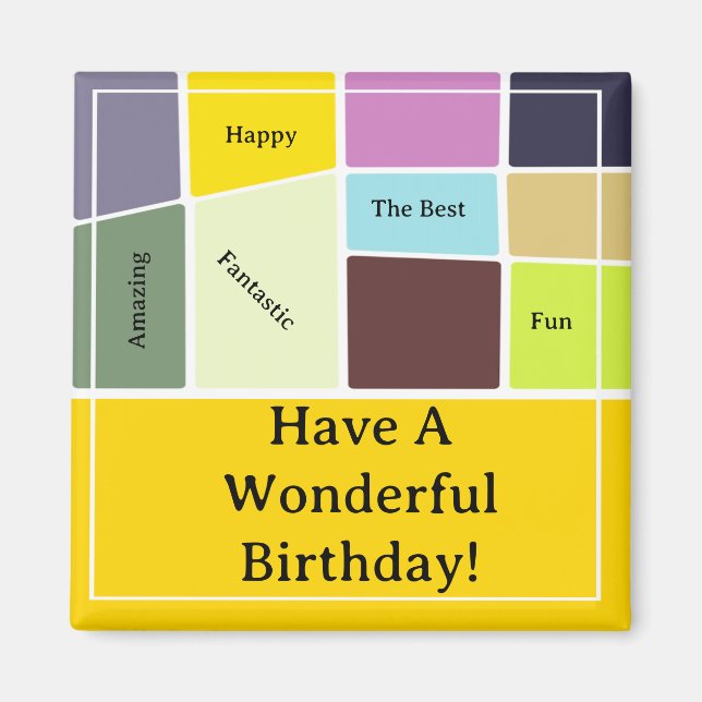 Imán Verano de primavera de 2025 (Frente)