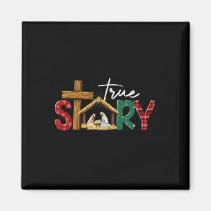 Imán Verdadera Historia Natividad Navidad Jesús Xmas Ca