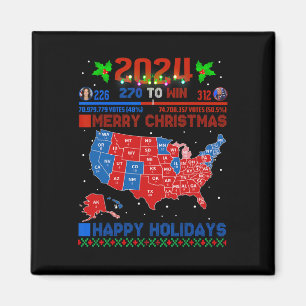 Imán Verdadera Navidad en el mapa electoral de 2024 Tru