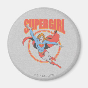 Imán Verdadera Superchica Vintage Flying Graphic