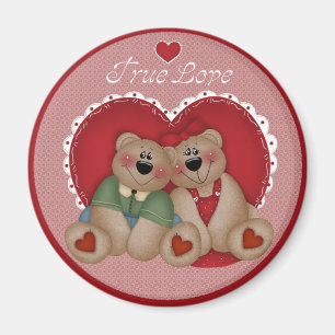 Imán verdadero del el día de San Valentín de lo