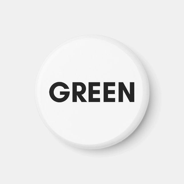 Imán verde (Frente)