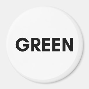Imán verde
