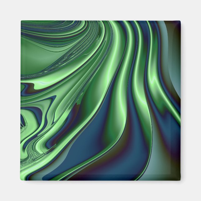 Imán Verde azul 4 (Frente)