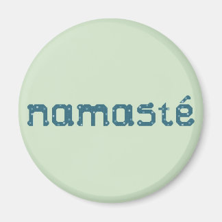 Imán Verde azulado de Namaste