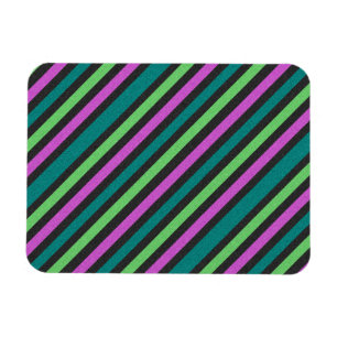 Imán Verde azulado, verde animo, Purpurina rosado calie