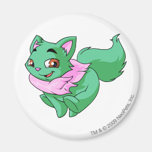 Imán Verde de Wocky