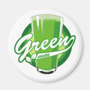 Imán verde del smoothie