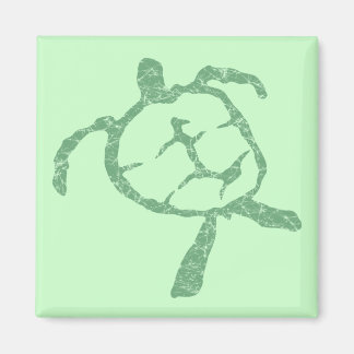Imán verde tortuga
