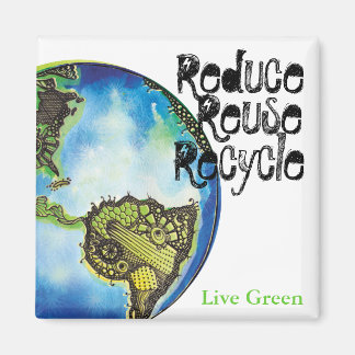 Imán Verde vivo