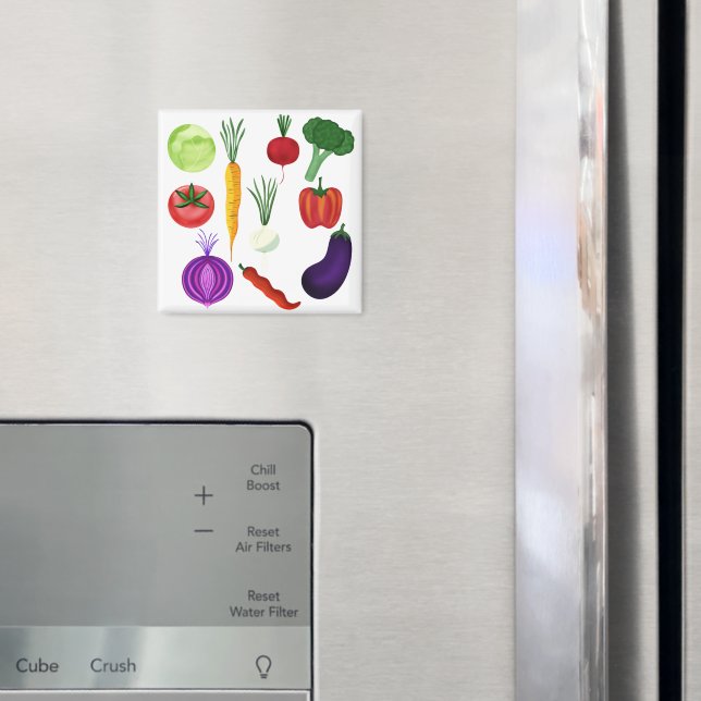 Imán Verduras Frescas (In situ (nevera))