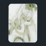 Imán Verge<br><div class="desc">Verge II de June Erica Vess. Los tonos verdes y blancos se unen para crear un diseño abstracto pero relajante.</div>