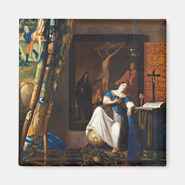 Imán Vermeer - Alegoría de la fe católica (Frente)