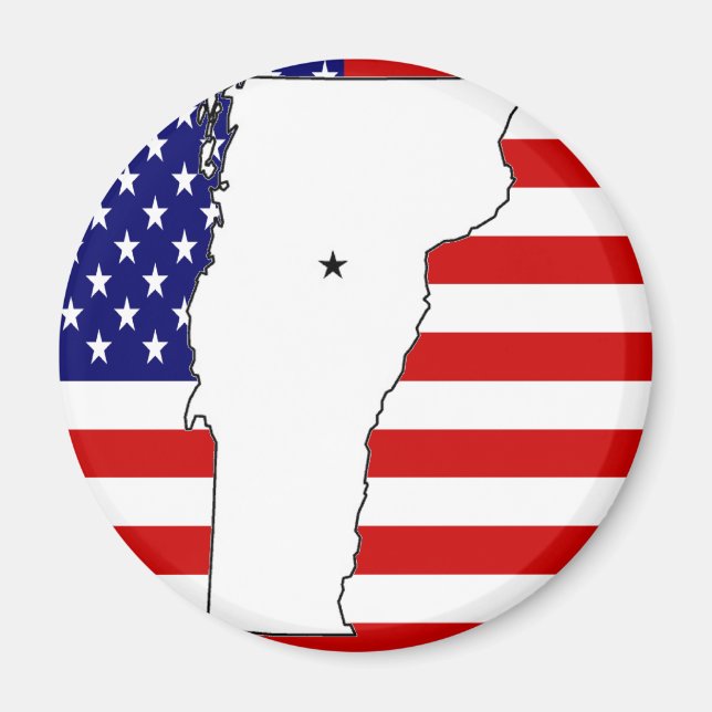 Imán Vermont (Frente)