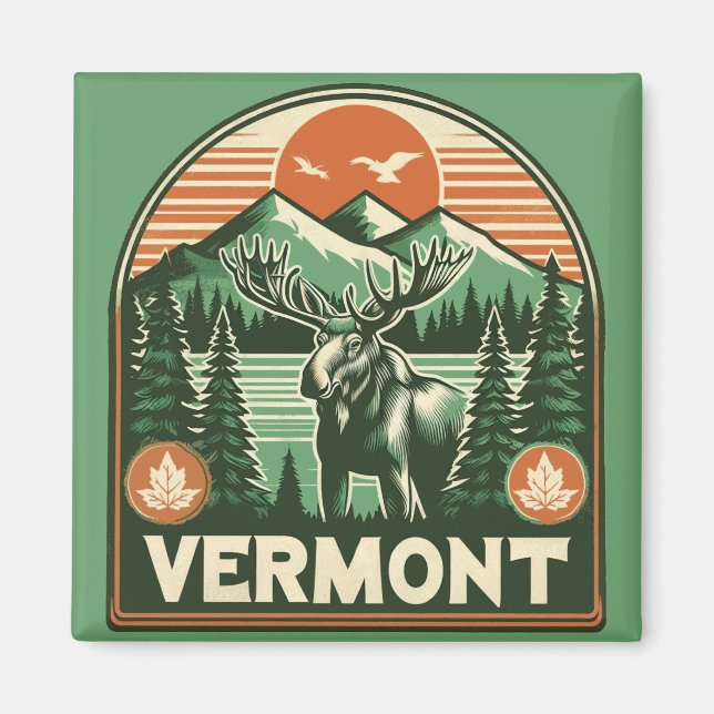 Imán Vermont (Frente)