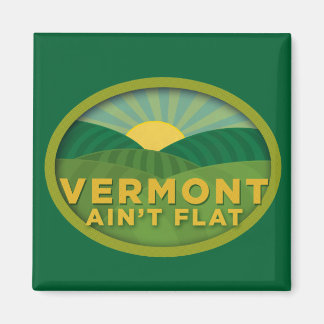 Imán Vermont Ain't Flat