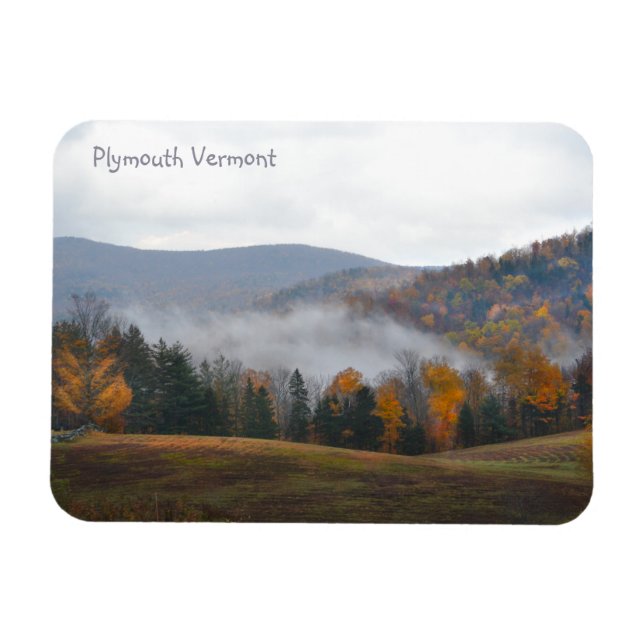 Imán Vermont Autumn Morning Magnet (Horizontal)