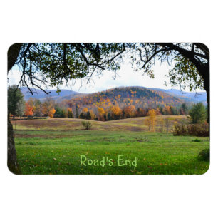 Imán Vermont Autumn View Magnet