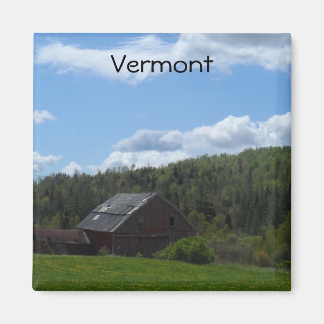 Imán Vermont Barn (Frente)