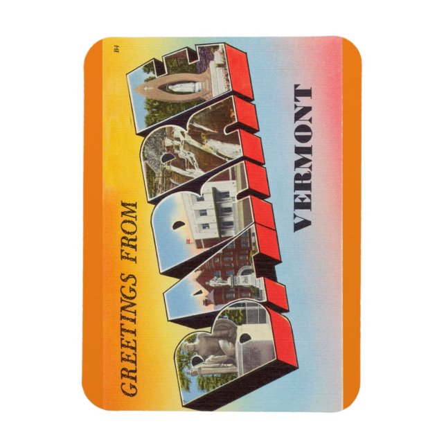 Imán Vermont, Barre Magnet (Vertical)