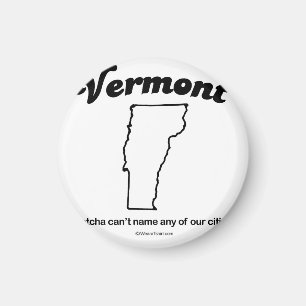 Imán VERMONT - "camisetas y engranaje del LEMA del