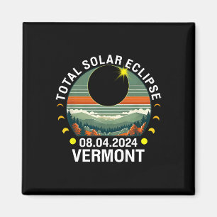 Imán Vermont Eclipse 4.08.24 Estados Unidos Total Eclip
