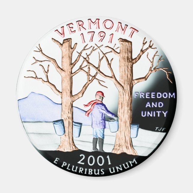 Imán Vermont Magnet (Frente)