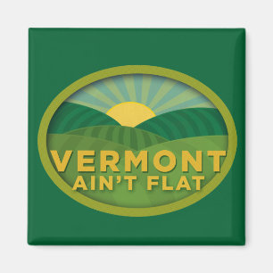 Imán Vermont no es plano