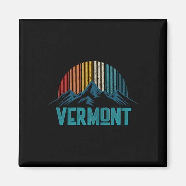 Imán Vermont Vintage Souvenir (Frente)