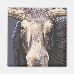 Imán VermontMoose Arriba Cerrar