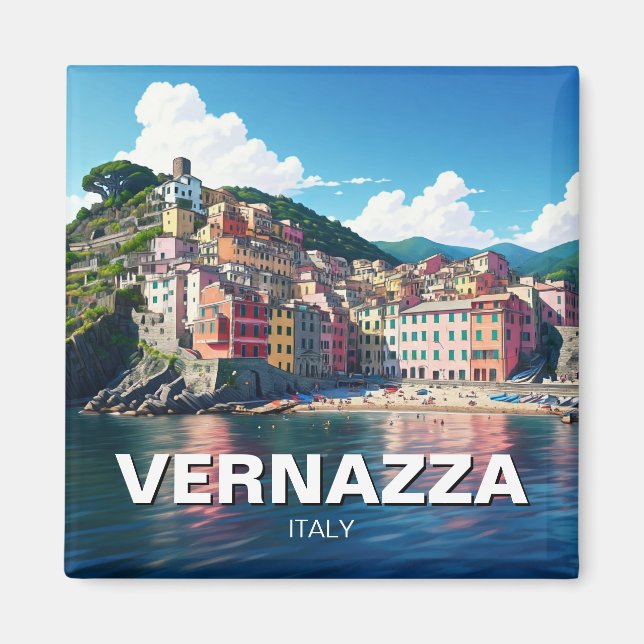 Imán Vernazza, Cinqua Terra Magnet (Frente)