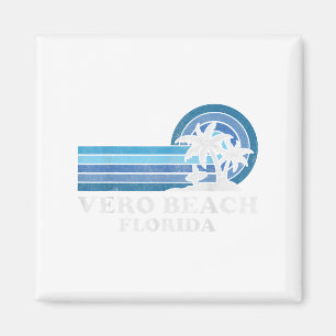 Imán Vero Beach Florida Familia Verano Vintage