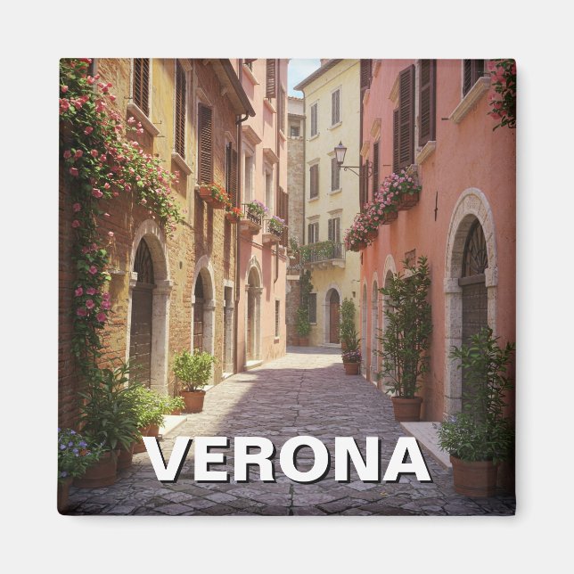 Imán Verona Italia Travel (Frente)