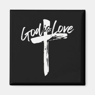 Imán Versículo Bíblico Juan 4_8 Dios Es Amor Fe Cristia
