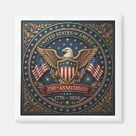 Imán Versión 3 del 250º aniversario de América