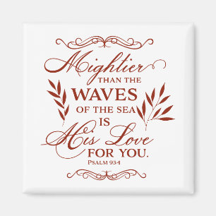 Imán Verso de la biblia del amor de dios, inspiración,