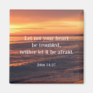 Imán Verso de la Biblia, John 14 27