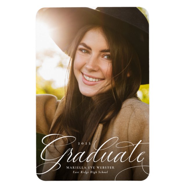 Imán vertical de graduación de guiones simples (Vertical)