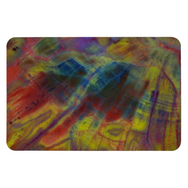 Imán Vertical de madera Petrificada (Horizontal)