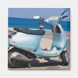 Imán Vespa en la playa el   Ephesus, Turquía