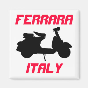 Imán Vespa, Ferrara, Italia