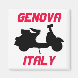 Imán Vespa, Génova, Italia