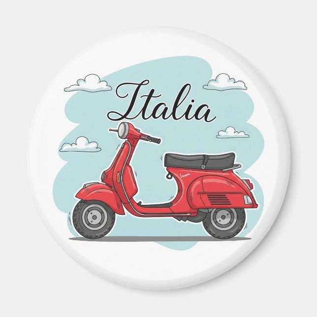 Imán Vespa Italia (Frente)