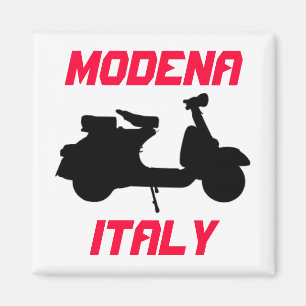 Imán Vespa, Módena, Italia