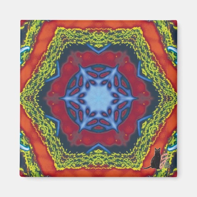 Imán Vesper Kaleidoscope Magnet (Frente)