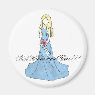 Imán vestido 4, ¡¡¡mejor dama de honor!!!