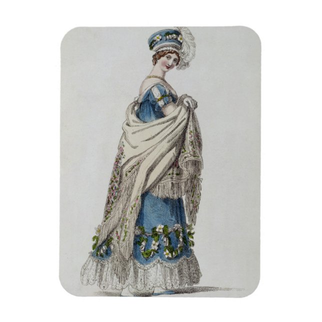 Imán Vestido caminante, plato de moda de la Repo de Ack (Vertical)