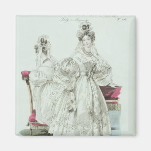 Imán Vestido de boda, "salones de Le Follet Courrier