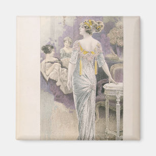 Imán Vestido de bola, de los 'modos de París de Les